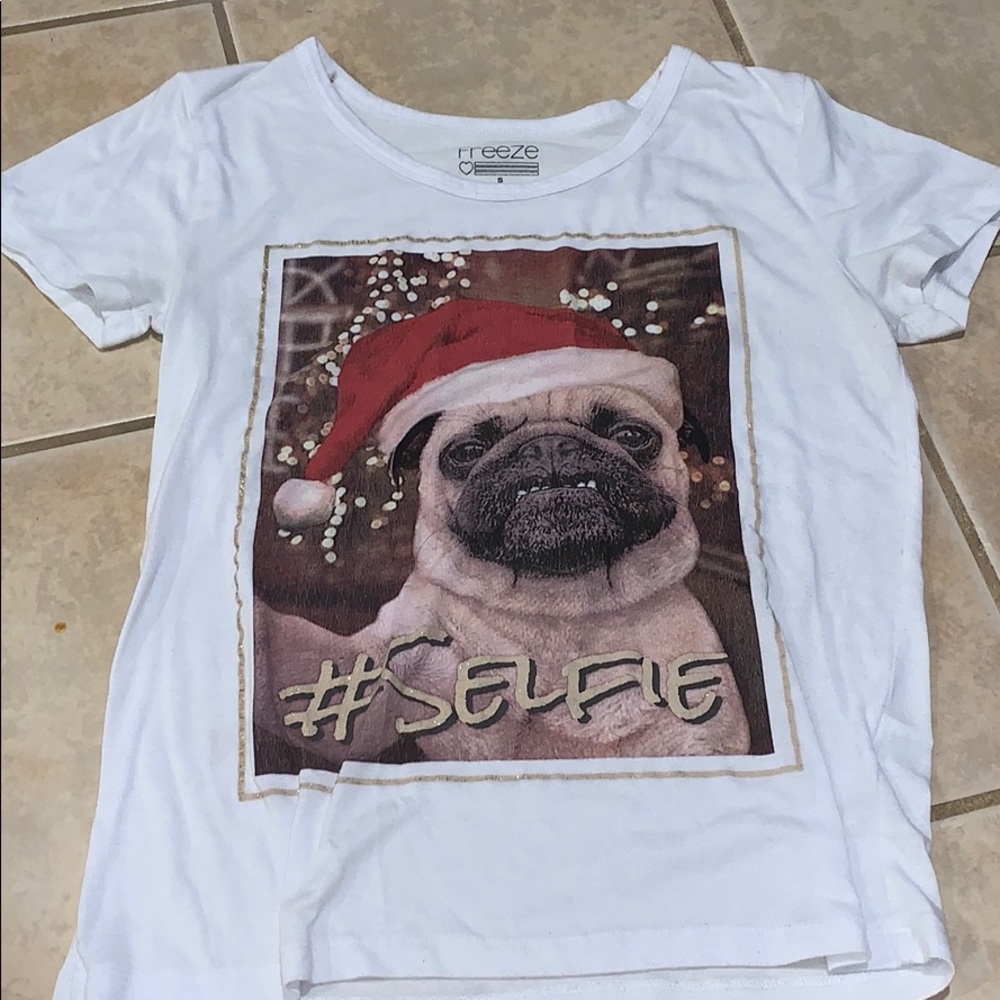 Aborable Pug Christmas Shirt